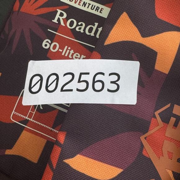 REI Roadtripper Duffle Bag 60 Liter and Medium Pod Bag Travel Sol Geo Raisin NEW - Picture 8 of 8